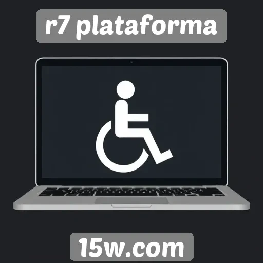 Análise de acessibilidade no site R7 Plataforma